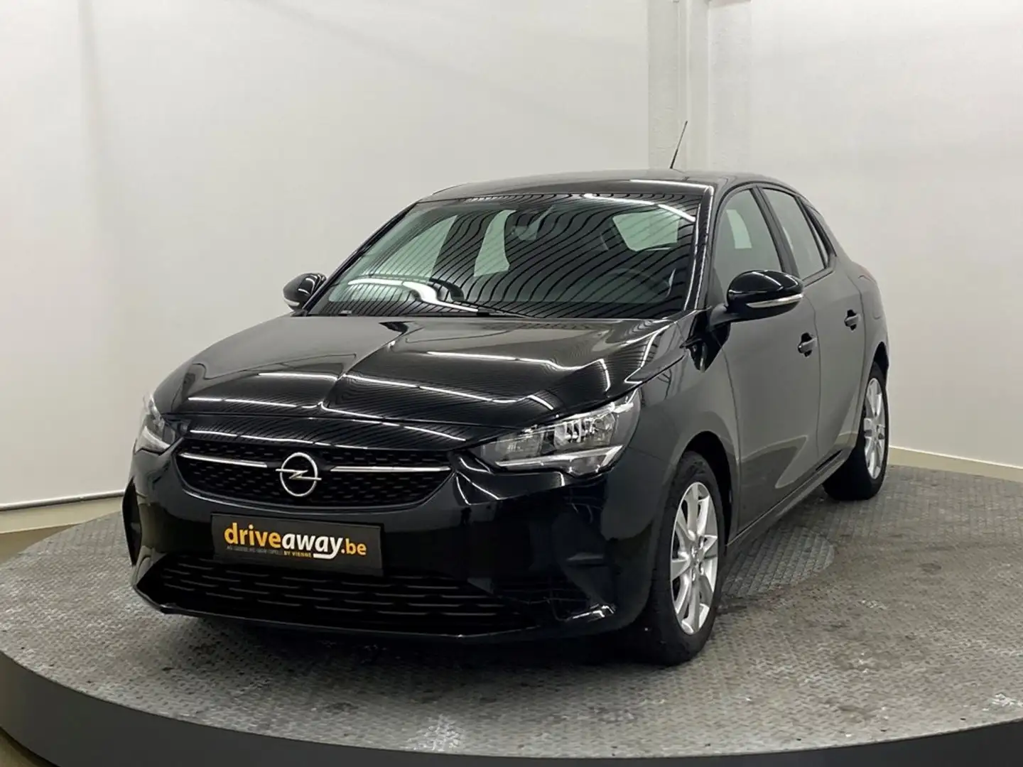 Opel Corsa 100 PK met parkeersensoren, camera achter en GPS Schwarz - 1