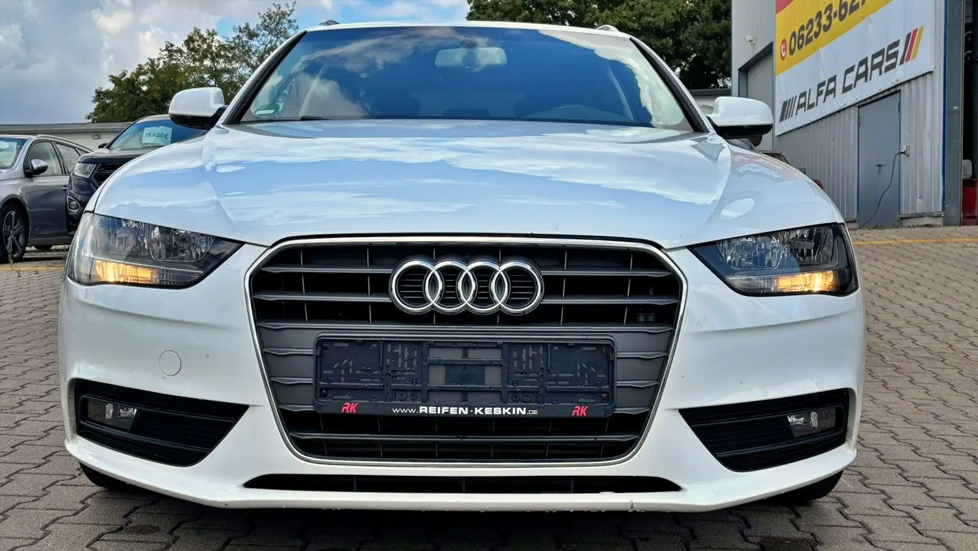 Audi A4 2.0 TDI Ambition/AHK/ELE HECKKLAPPE Weiß - 2