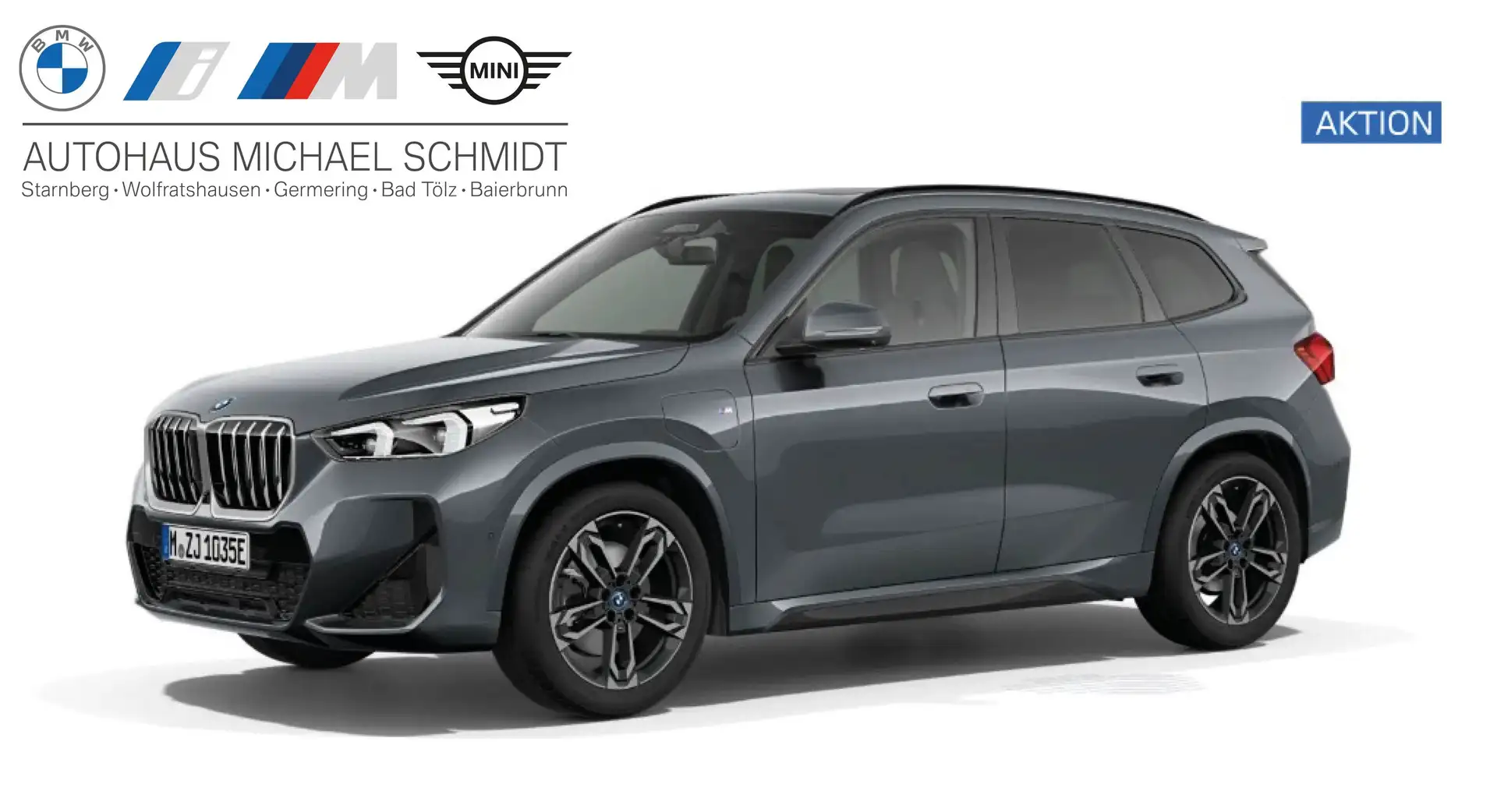 BMW X1 xDrive30e *M-Sport*BMW Starnberg*AKTION siva - 1