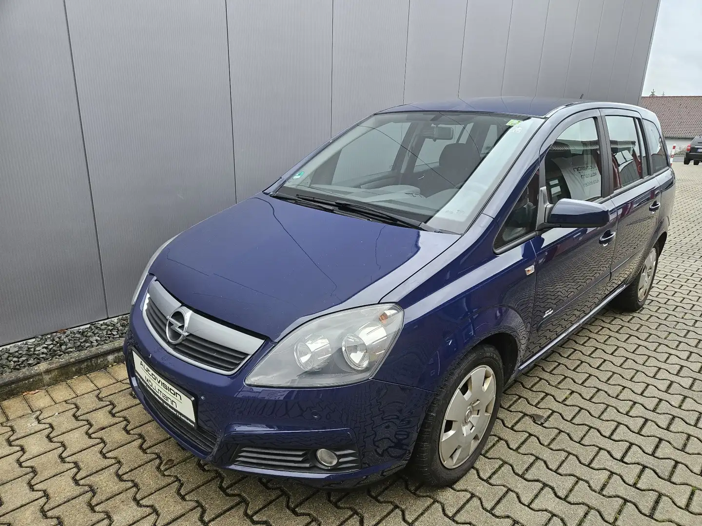 Opel Zafira 150 PS,Klima,Scheckheft,TÜV neu,7Sitze,Tempomat Blu/Azzurro - 1