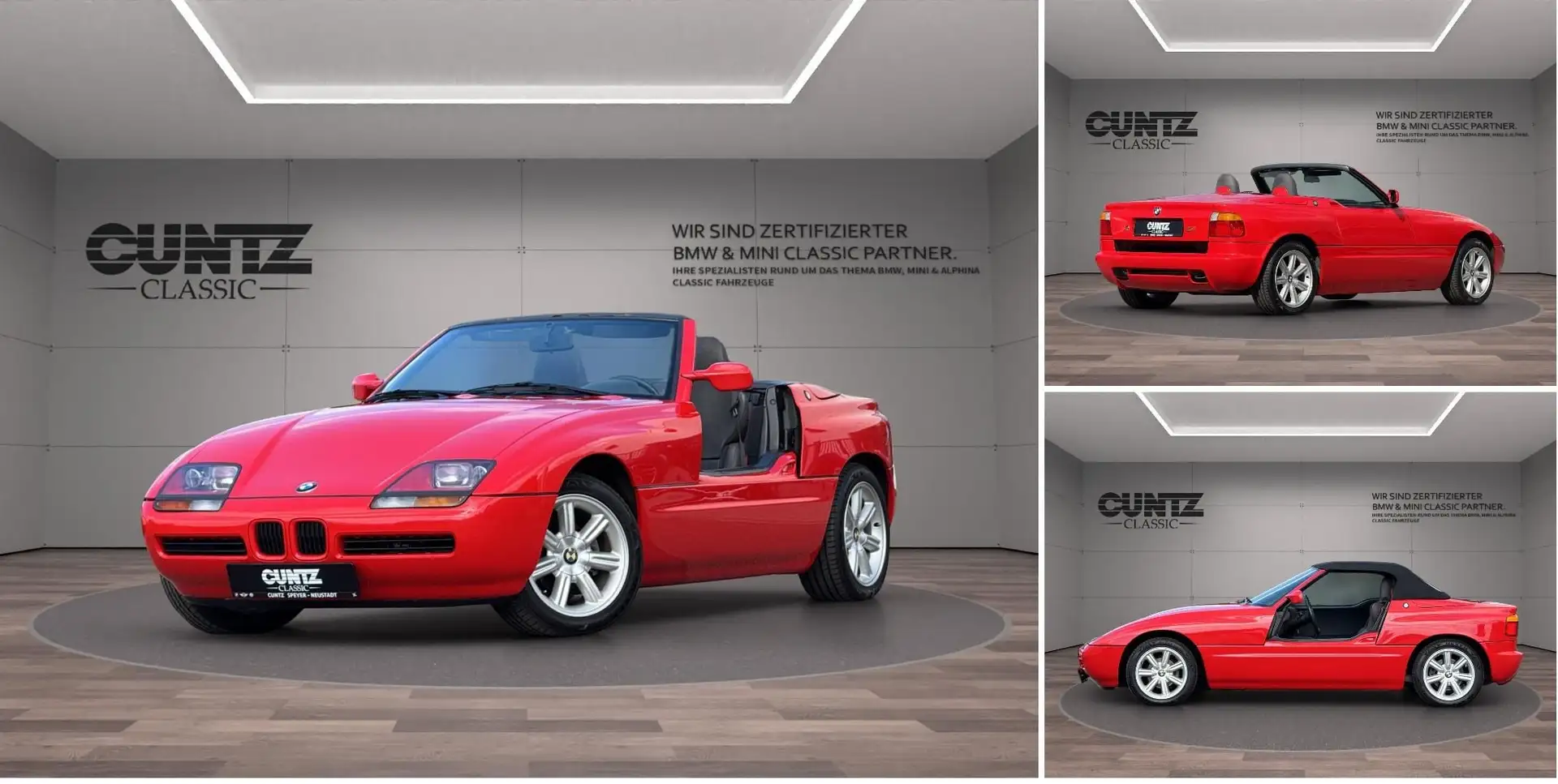 BMW Z1 ZEITLOSE STILIKONE TOPZUSTAND - NUR 13tsd KM +1.HA Rot - 1