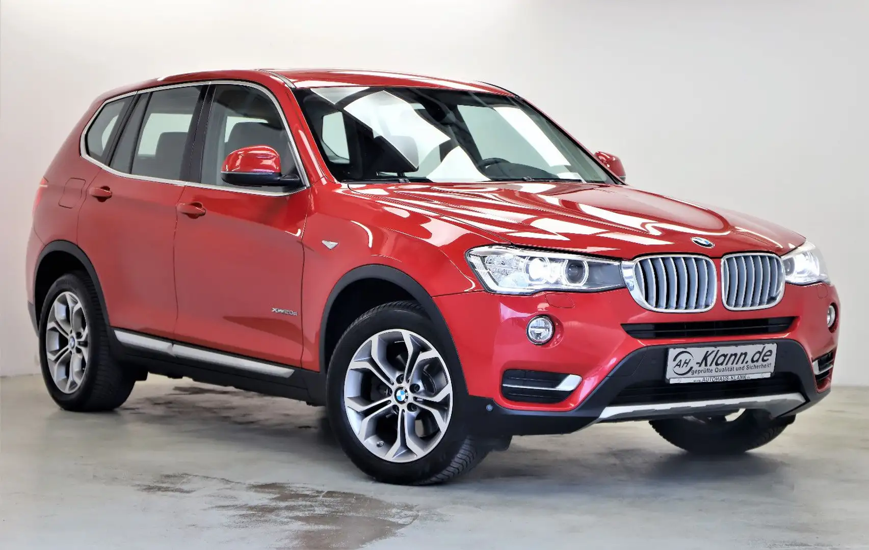 BMW X3 xDrive 20d 190PS xLine Keyless Bi-Xenon Navi Rot - 1