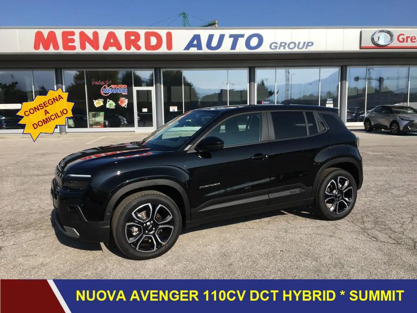 Jeep Avenger 1.2 110 CV DCT MHEV Summit NUOVO MODELLO Noir - 1