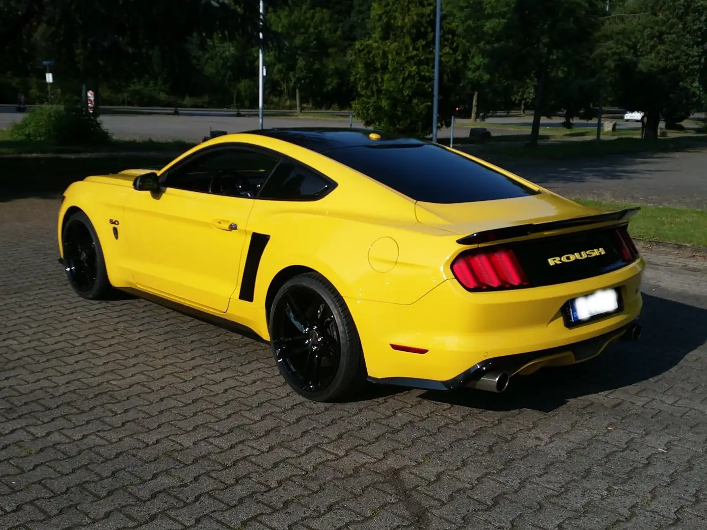 Ford Mustang Mustang GT 5.0 Kompressor 727PS Roush Phase 2 Gelb - 2