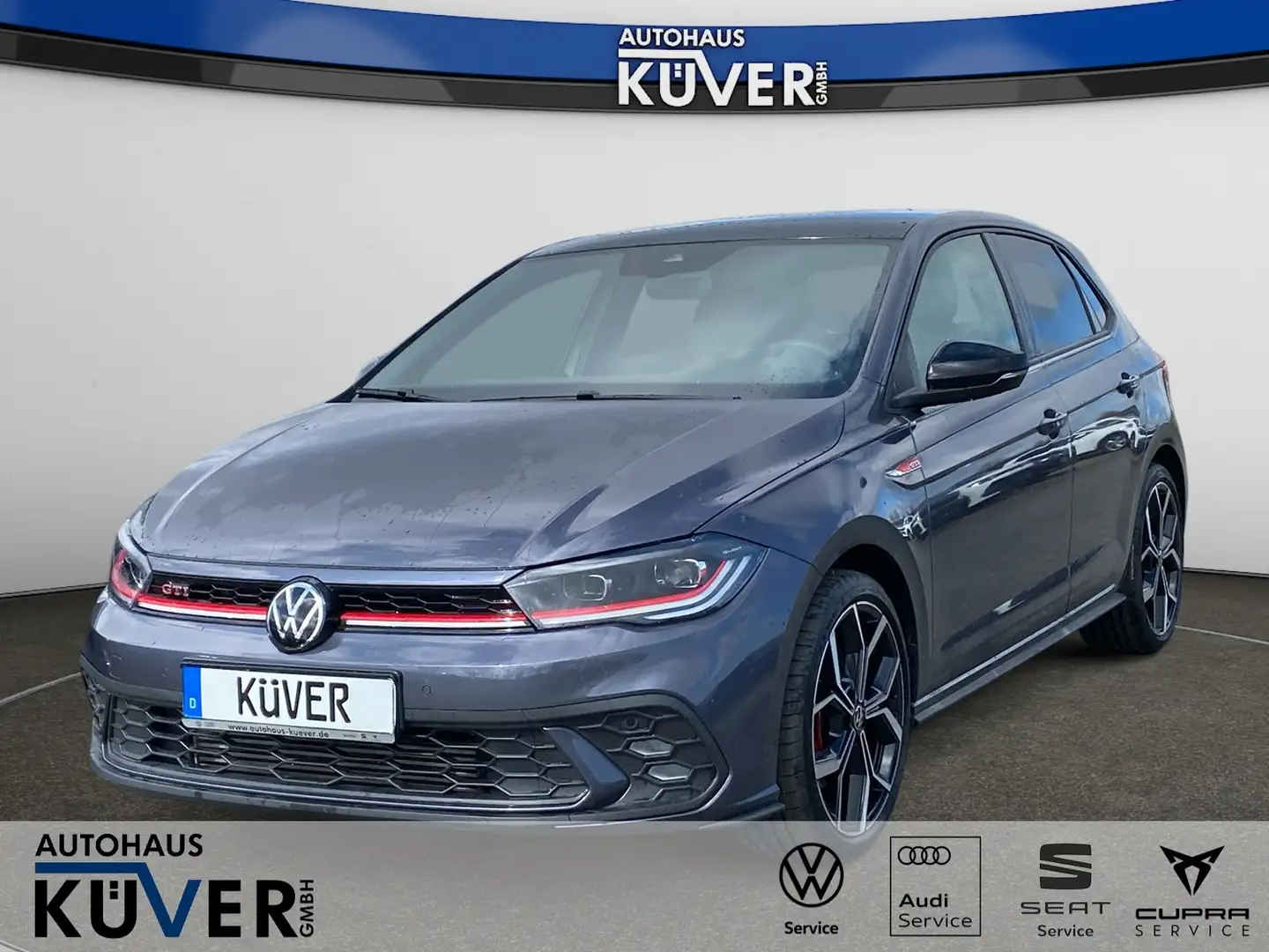 Volkswagen Polo GTI 2,0 TSI DSG Navi+ACC+Pano+IQ+18´´ Szary - 1