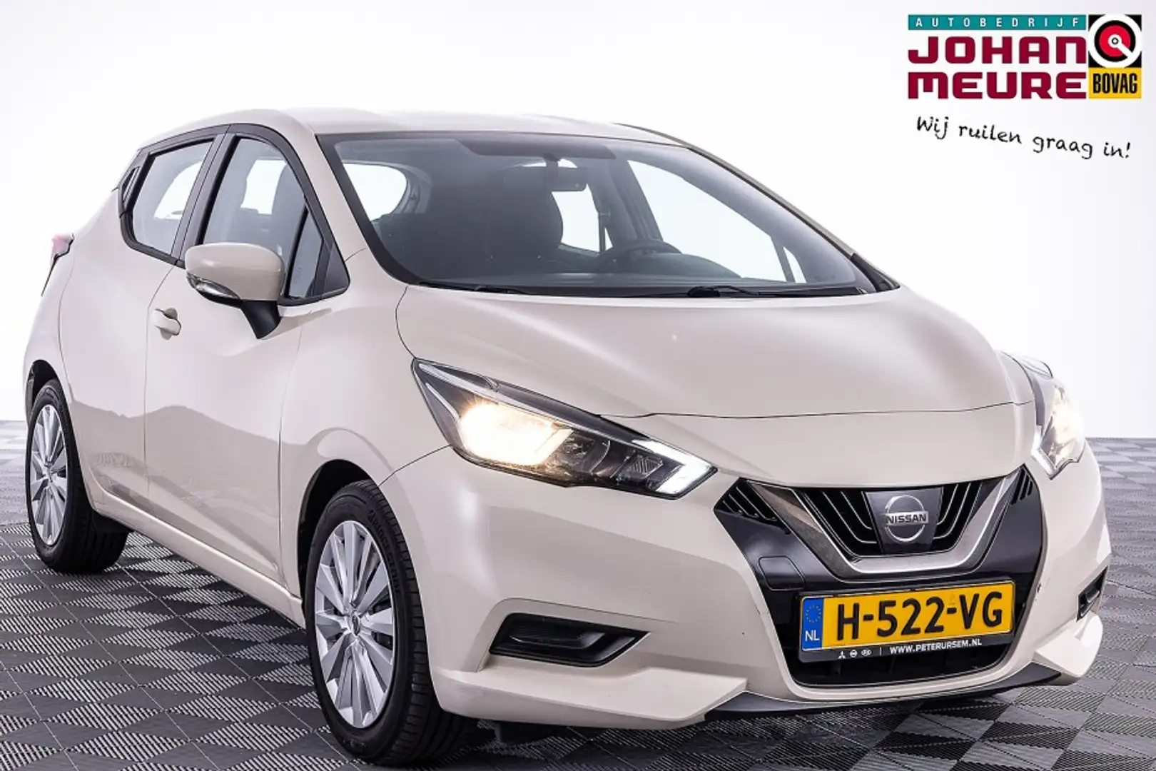 Nissan Micra 1.0 IG-T Acenta | AIRCO ✅ 1e Eigenaar Wit - 1
