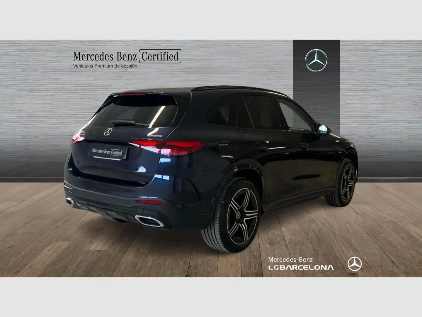 Mercedes-Benz GLC 300 e 4MATIC Bleu - 2