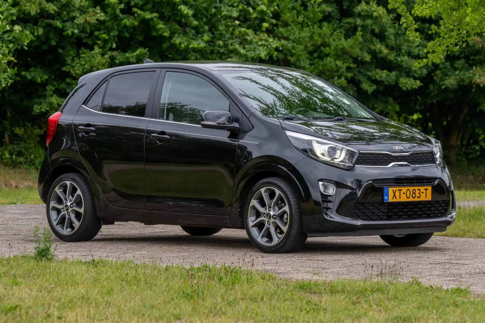 Kia Picanto 1.0 CVVT Design Edition Carplay 1e Eig. NL-auto +N Schwarz - 2
