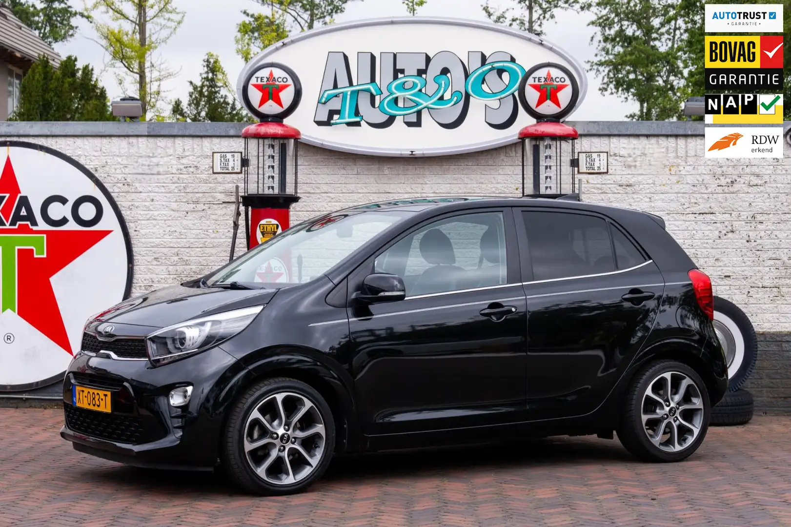 Kia Picanto 1.0 CVVT Design Edition Carplay 1e Eig. NL-auto +N Schwarz - 1