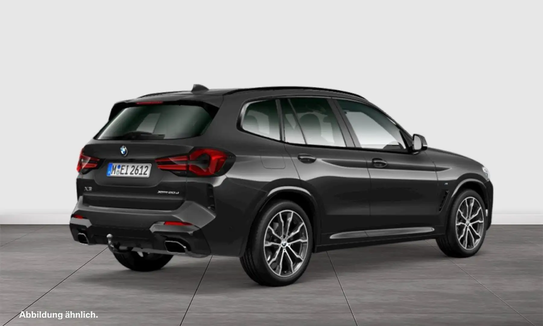 BMW X3 xDrive20d M SPORT+HuD+AHK+PANO+DA+PA Grau - 2