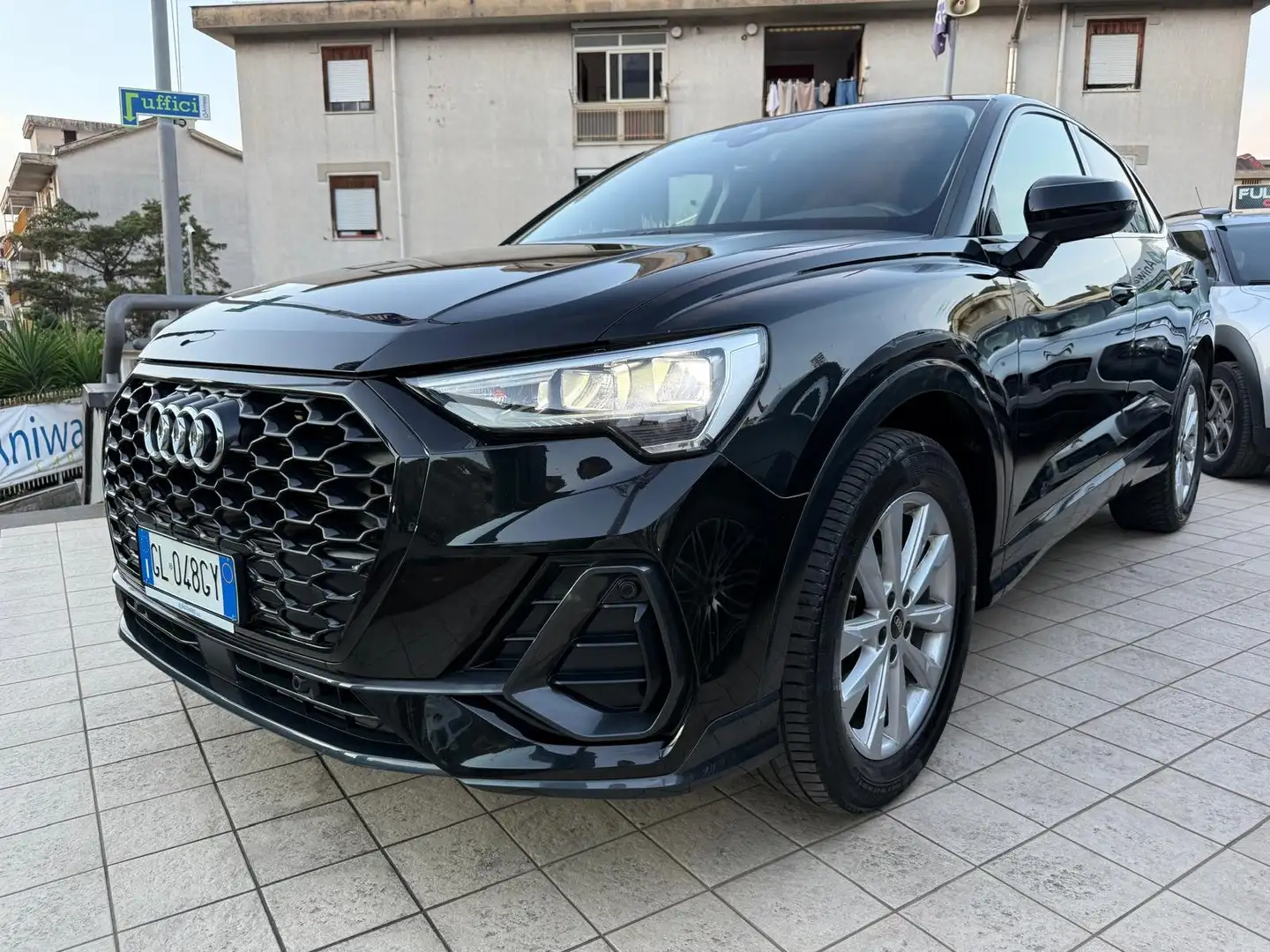 Audi Q3 Q3 Sportback 35 2.0 tdi s-tronic UNICO PROPRIETARI Noir - 1