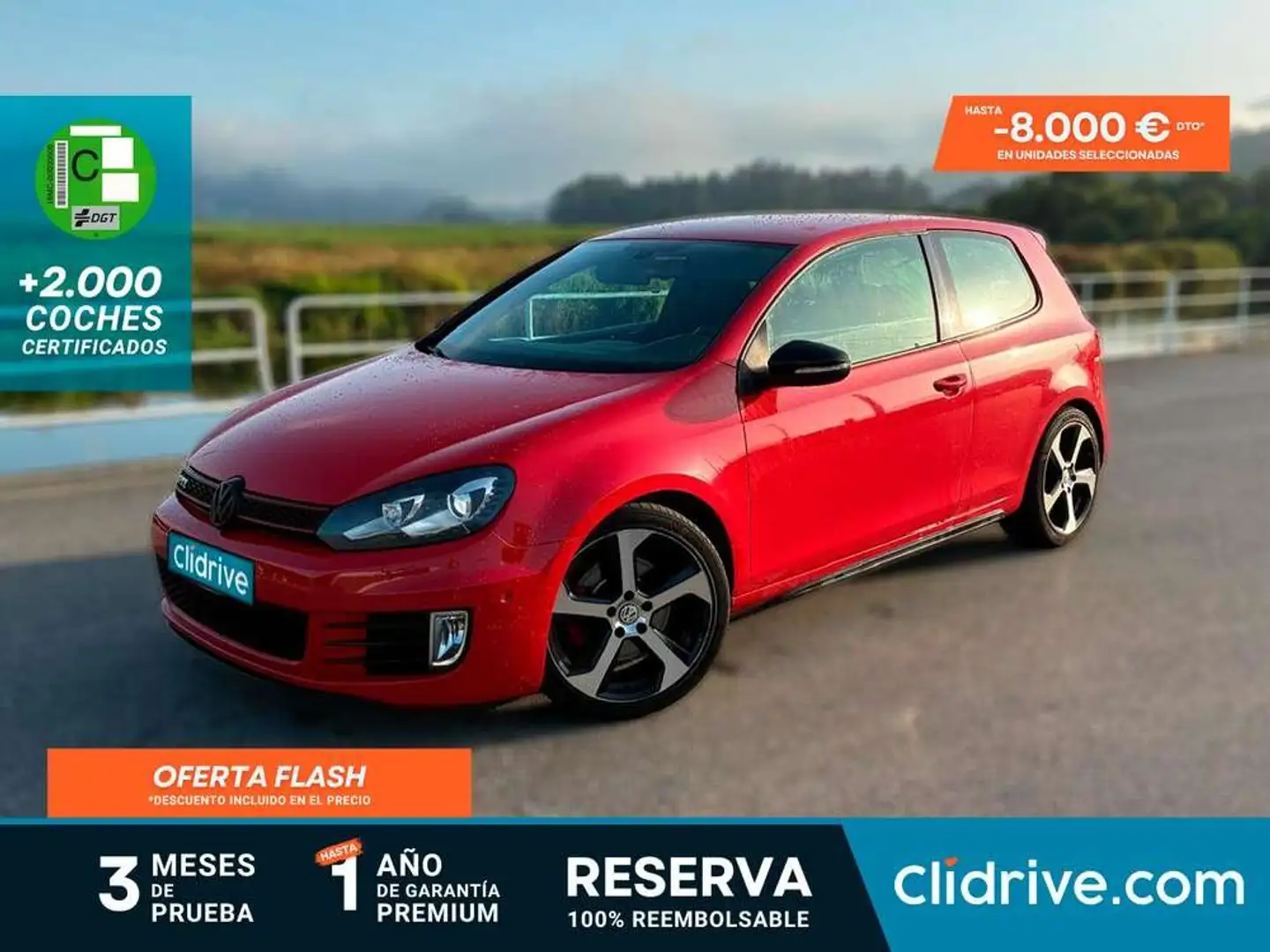 Volkswagen Golf 2.0 TSI 210cv DSG 6 vel GTI Rot - 1