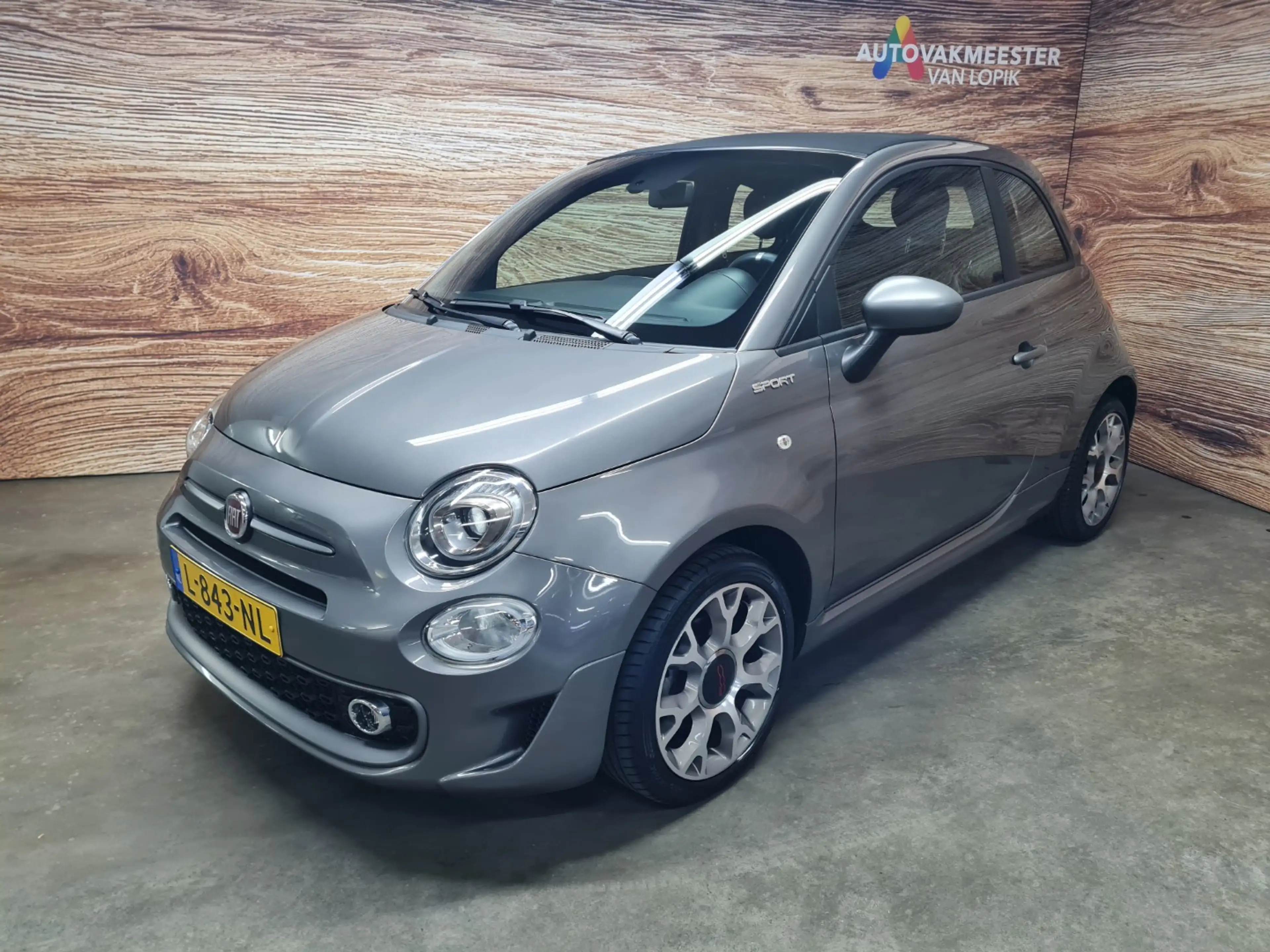 Fiat 500C 1.0 Hybrid 70 pk Sport Cult Carplay Cruise All-in