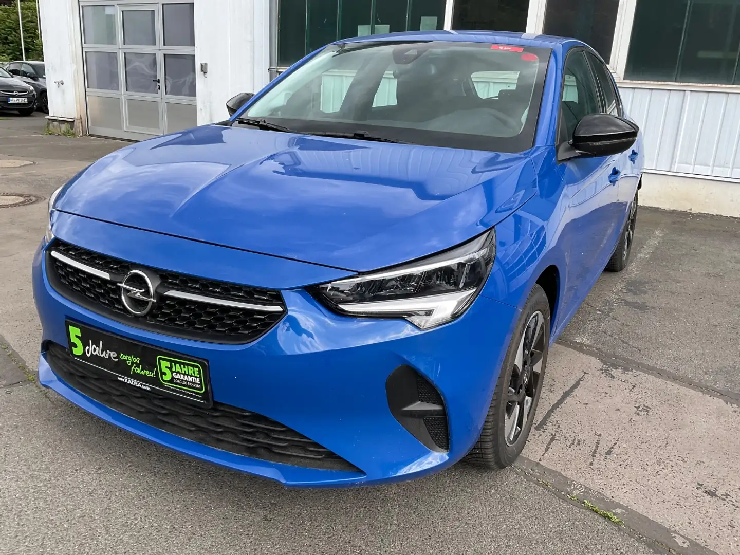 Opel Corsa F e Elegance Blau - 2