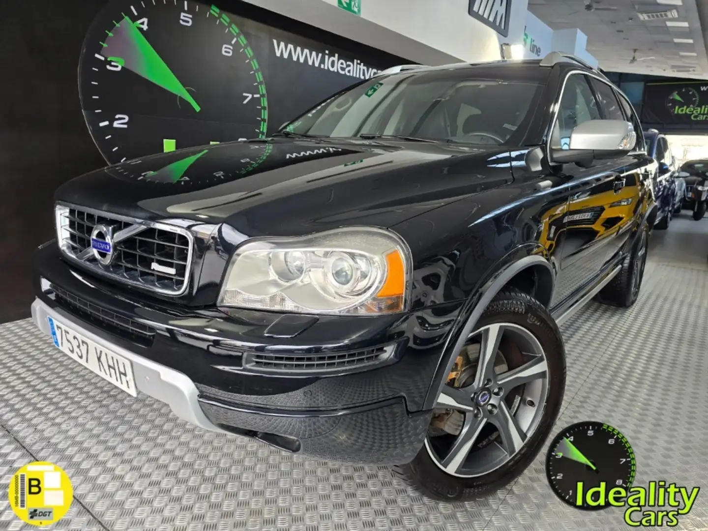 Volvo XC90 D5 R-Design 7pl. AWD Aut. 200 Negro - 1