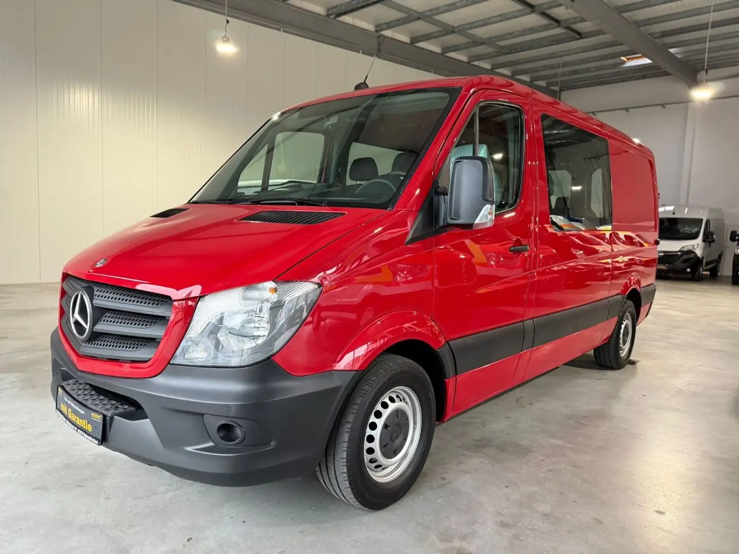 Mercedes-Benz Sprinter II 313 CDI*LANG L2 *MIXTO 5-SITZER*AHK Rosso - 1