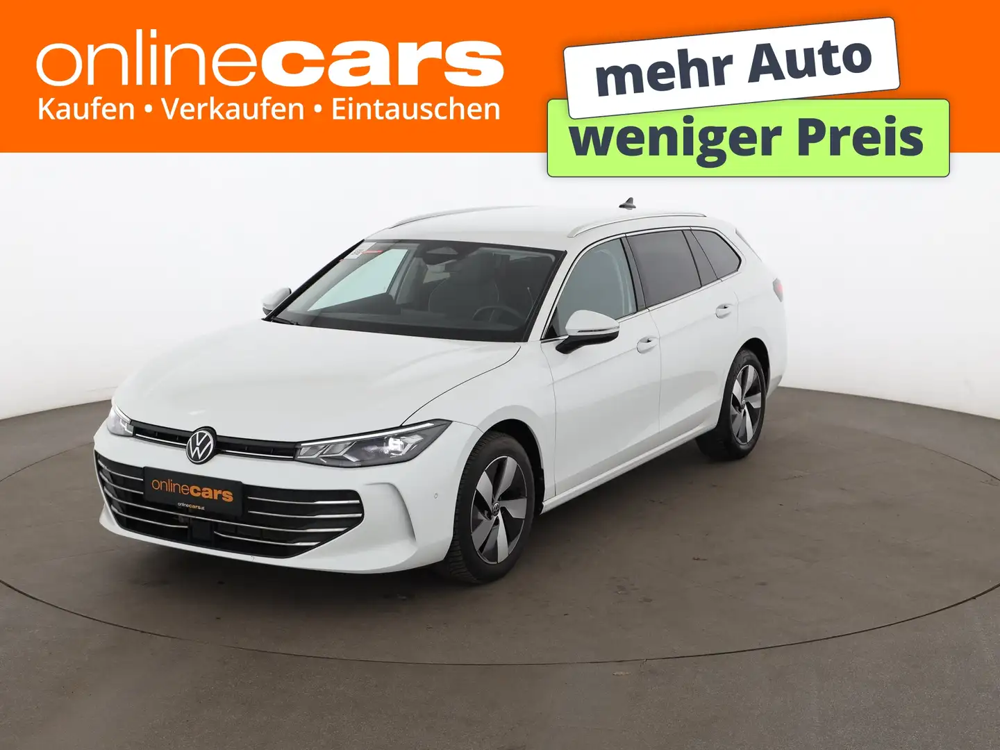 Volkswagen Passat Variant 1.5 eTSI Business Aut LED HEAD-UP Weiß - 1
