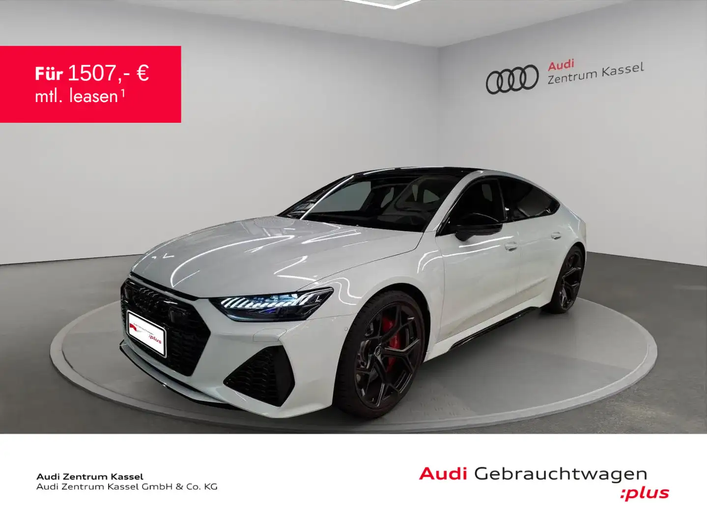 Audi RS7 RS 7 SB 4.0 TFSI qu. perf. Laser B&O Pano HuD Weiß - 1
