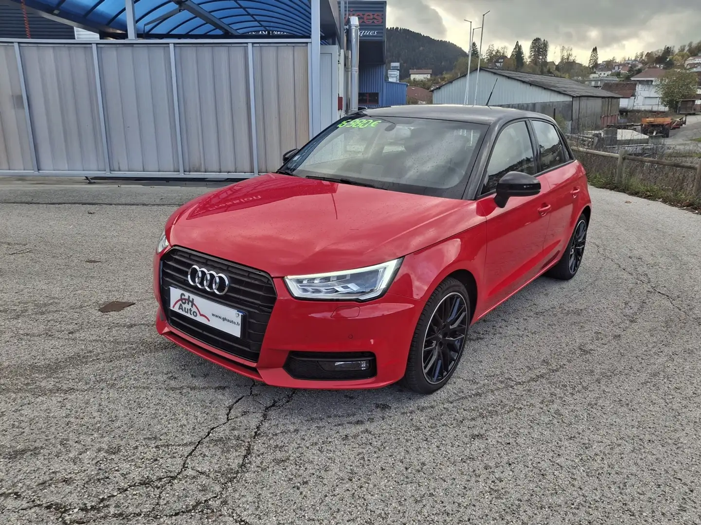 Audi A1 1.4 TFSI 125CH MIDNIGHT SERIES S TRONIC 7 Rouge - 1