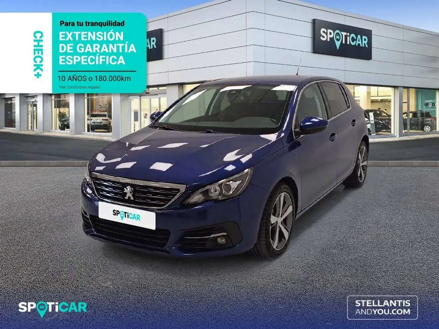 Peugeot 308 1.2 PureTech S&S Allure 130 Azul - 1