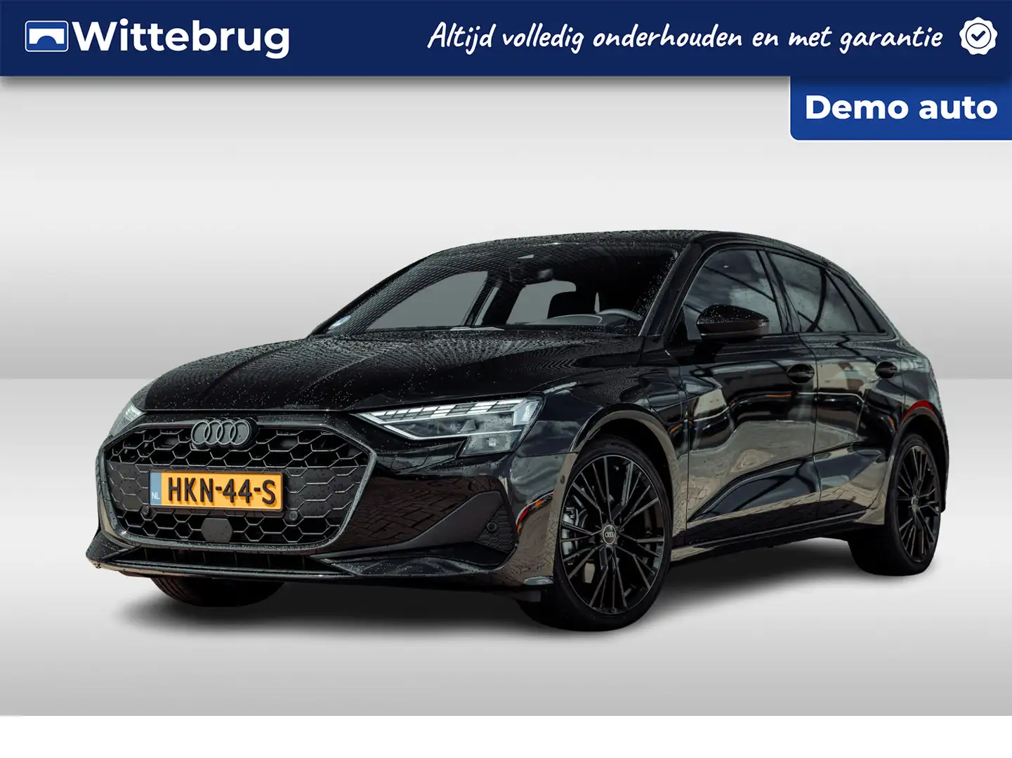 Audi A3 Sportback 40 TFSI e 204pk s-tronic Advanced editio Zwart - 1