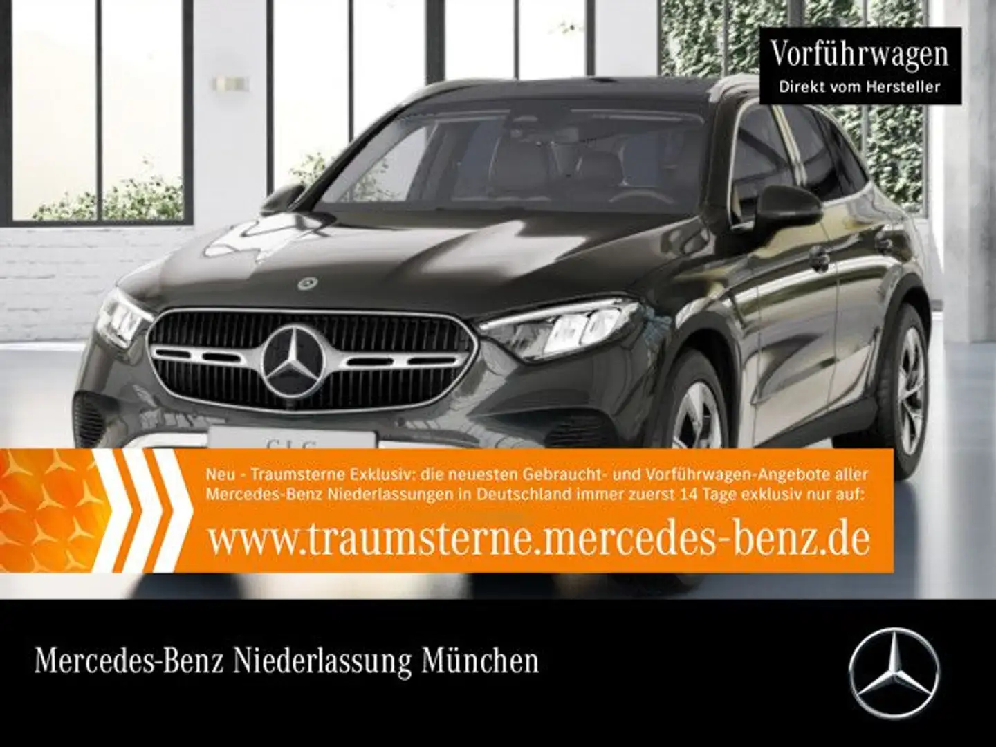 Mercedes-Benz GLC 300 de 4M AVANTG+PANO+AHK+LED+KAMERA+TOTW+9G Grijs - 1