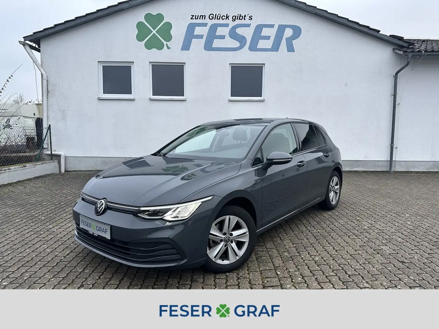 Volkswagen Golf VIII Life 1.5 TSI ACC APP KAMERA LED NAVI Grau - 1