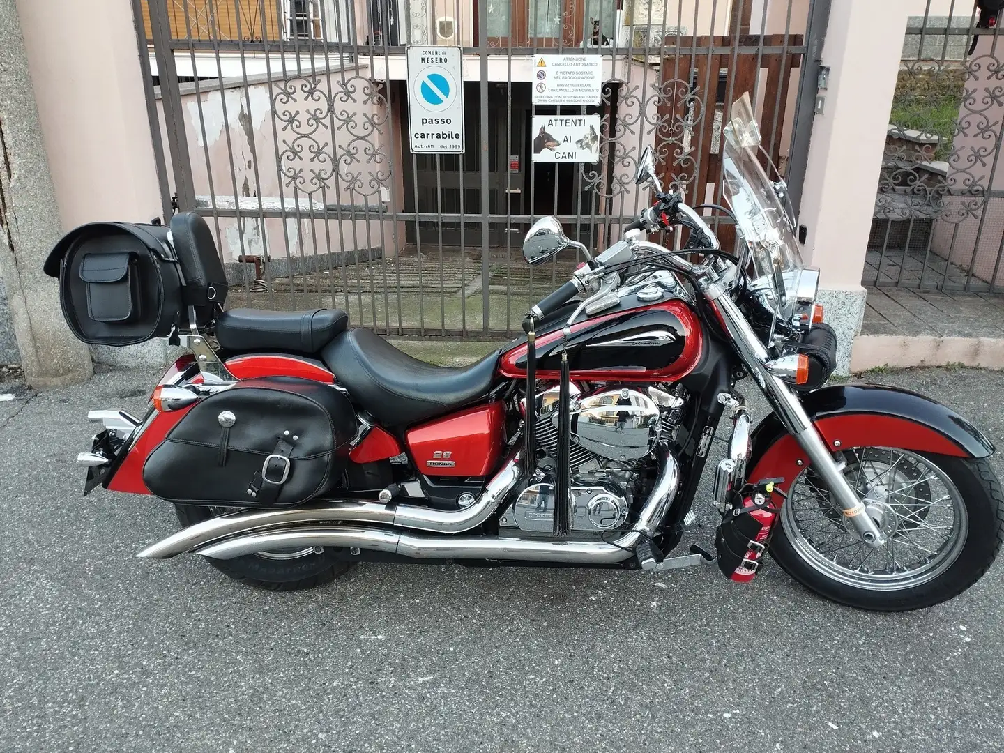 Honda Shadow 750 VT c Arancione - 2