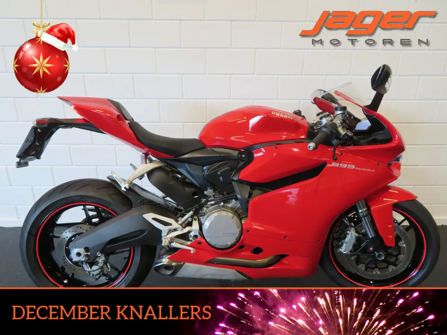 Ducati 899 Panigale SUPER FRAAI! HISTORIE Rood - 1