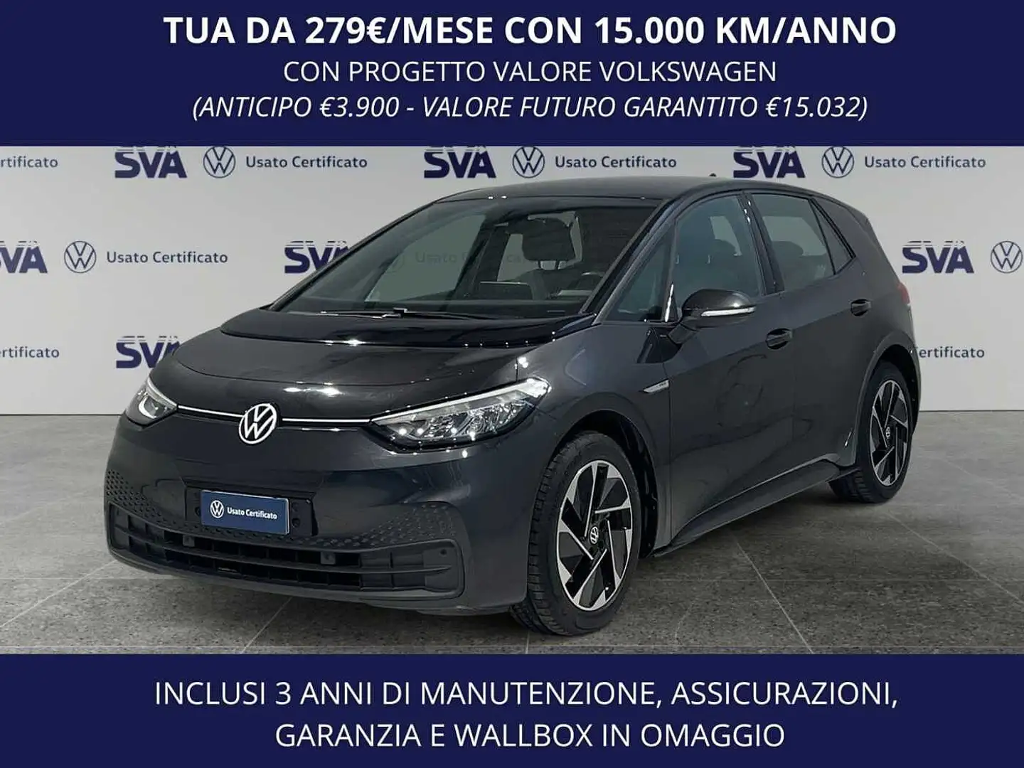 Volkswagen ID.3 204CV Batt.58kWh Life (EV) Gris - 1