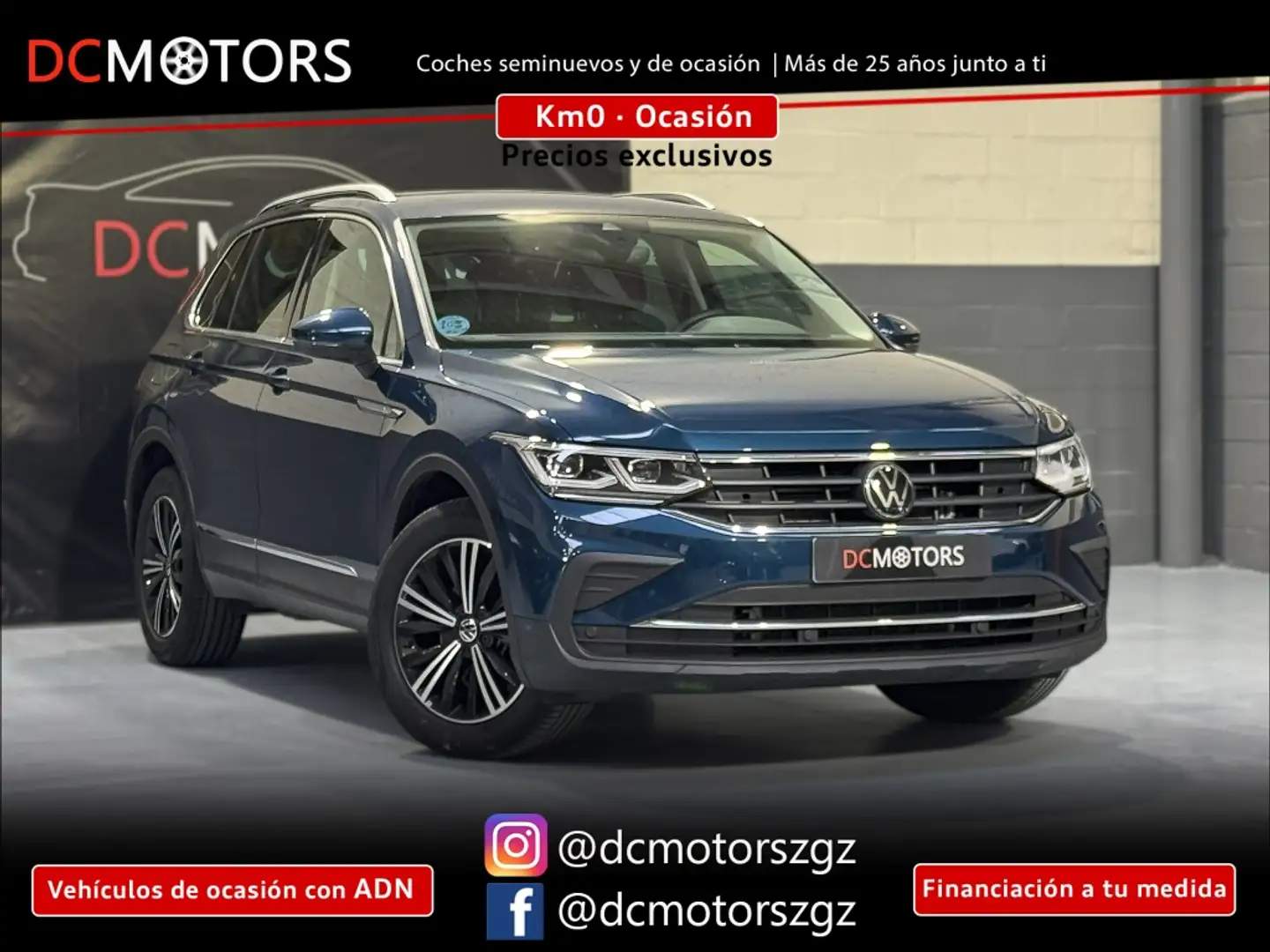Volkswagen Tiguan 1.5 TSI Life DSG 110kW Blu/Azzurro - 1