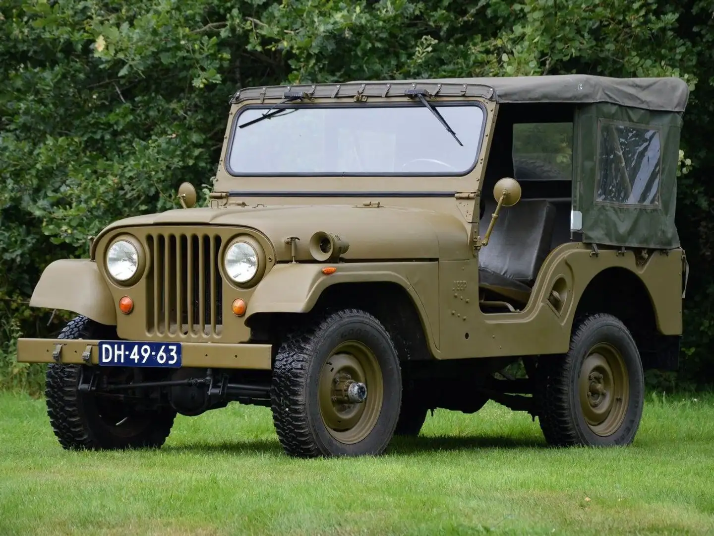 Jeep CJ-5 Orig. 31.000 Km! Zielony - 2