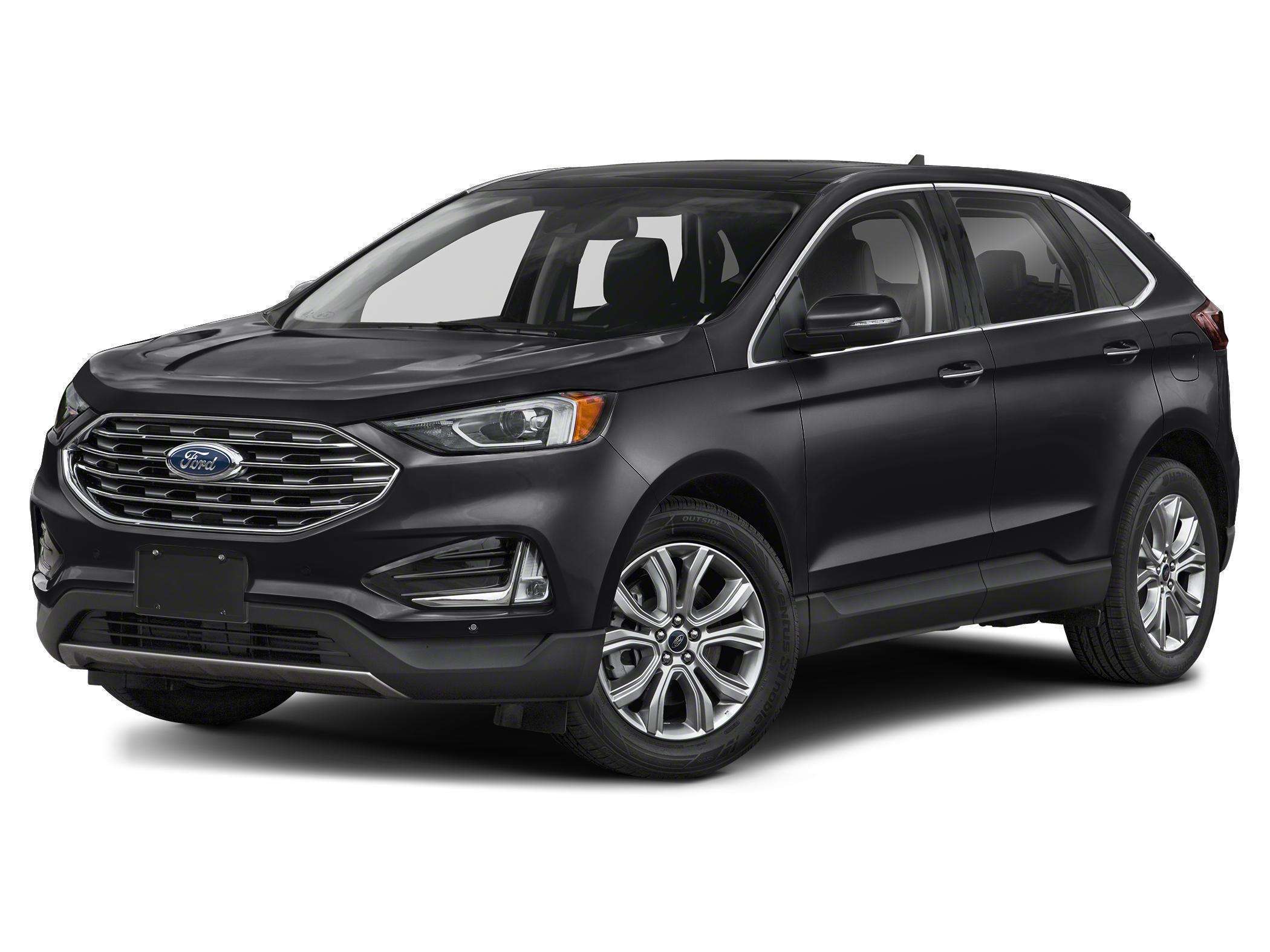 Black 2021 Ford Edge SUV / Crossover All-Wheel Drive 8-Speed Automatic