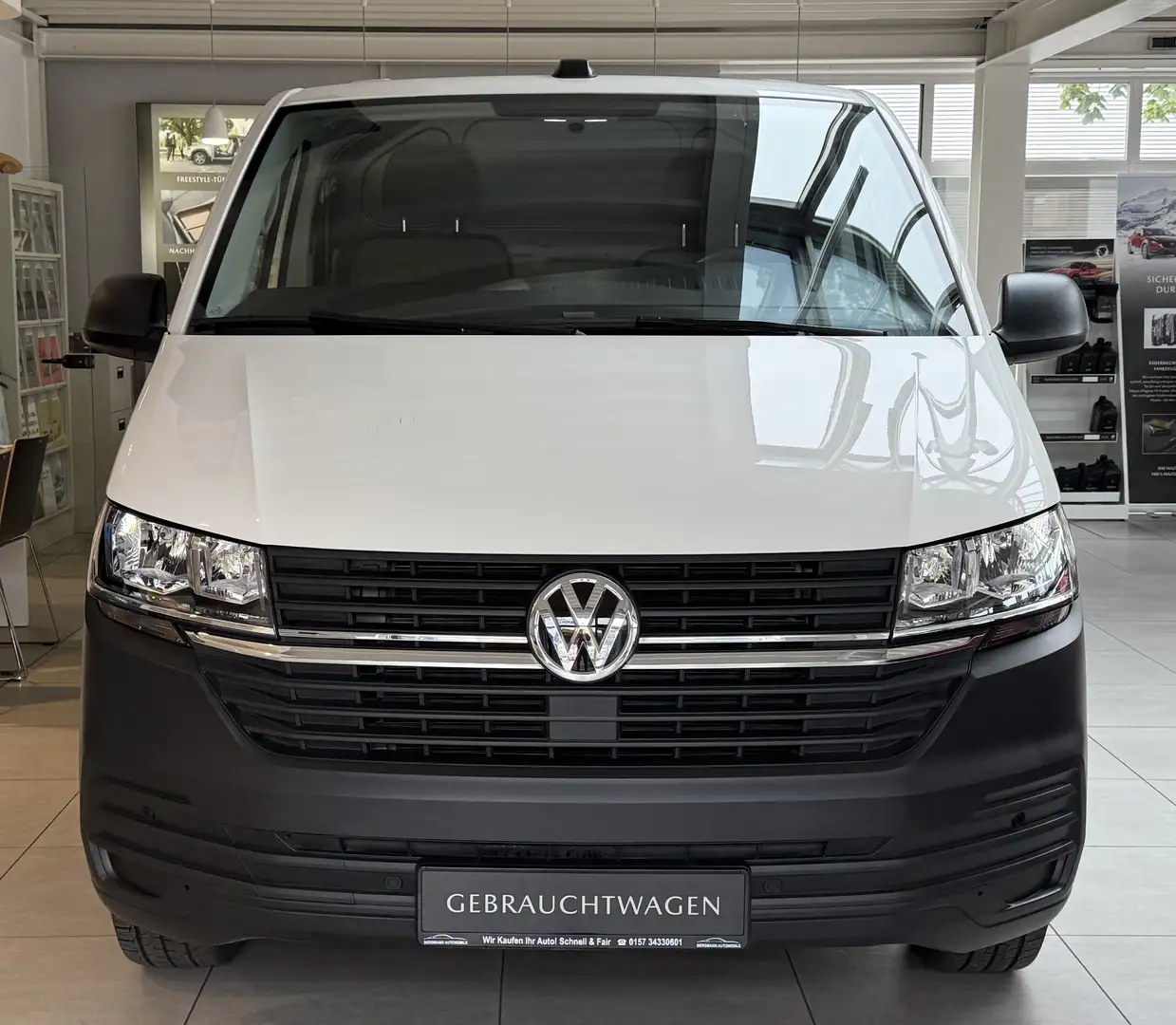 Volkswagen T6.1 Transporter EcoProfi FWD 1-Hand Kamera AHK PDC MwSt ausweisbar Weiß - 2