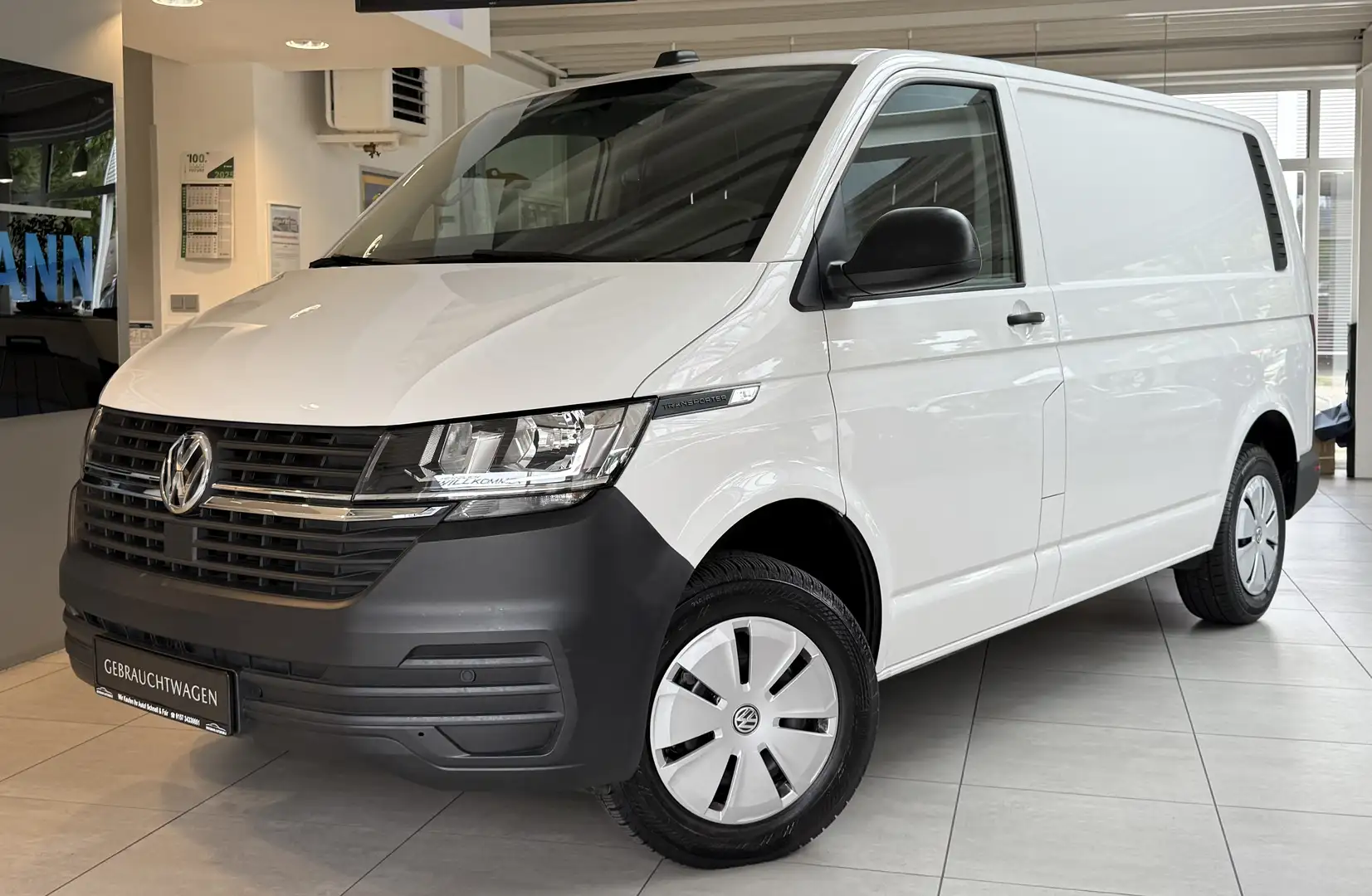 Volkswagen T6.1 Transporter EcoProfi FWD 1-Hand Kamera AHK PDC MwSt ausweisbar Weiß - 1