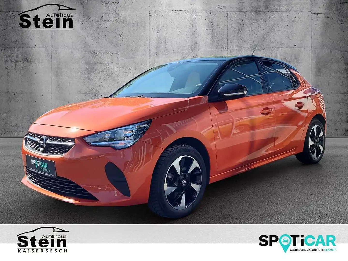 Opel Corsa -e Edition 50 kW Akku PDC,Alu, Sitzh. Orange - 1