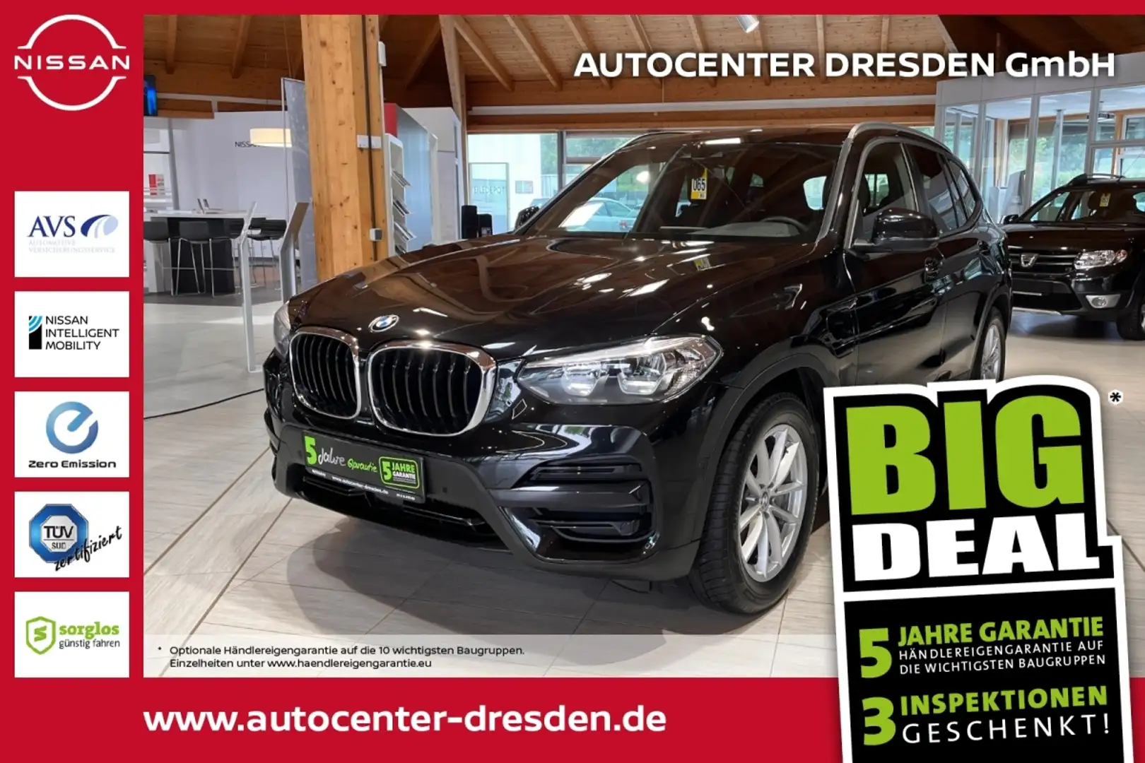 BMW X3 xDrive 30e Advantage Navi Kam Keyless Black - 1