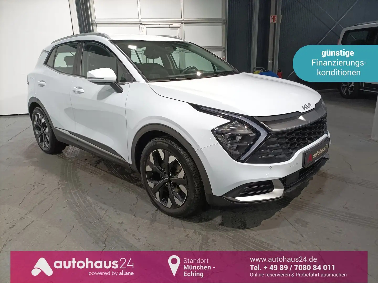 Kia Sportage 1.6 PHEV 4WD LED|Navi|PDC|Kamera|ACC Weiß - 1