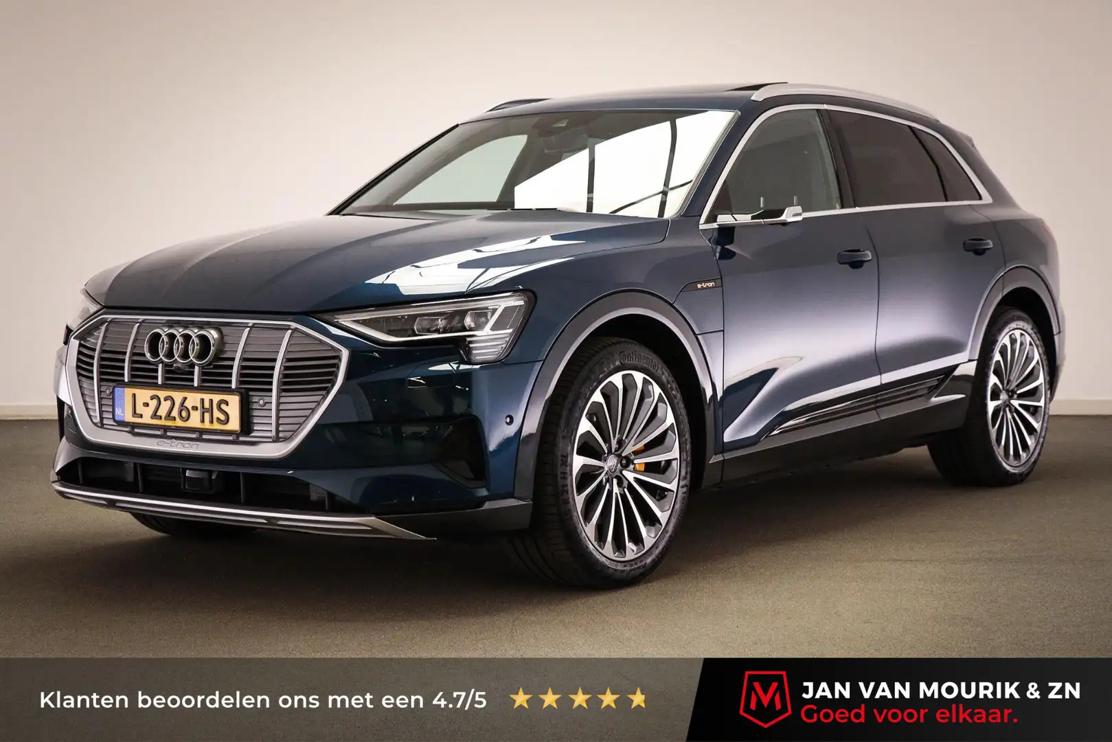 Audi e-tron e-tron 55 quattro 95 kWh | PANOAMADAK | MATRIX LED Bleu - 1