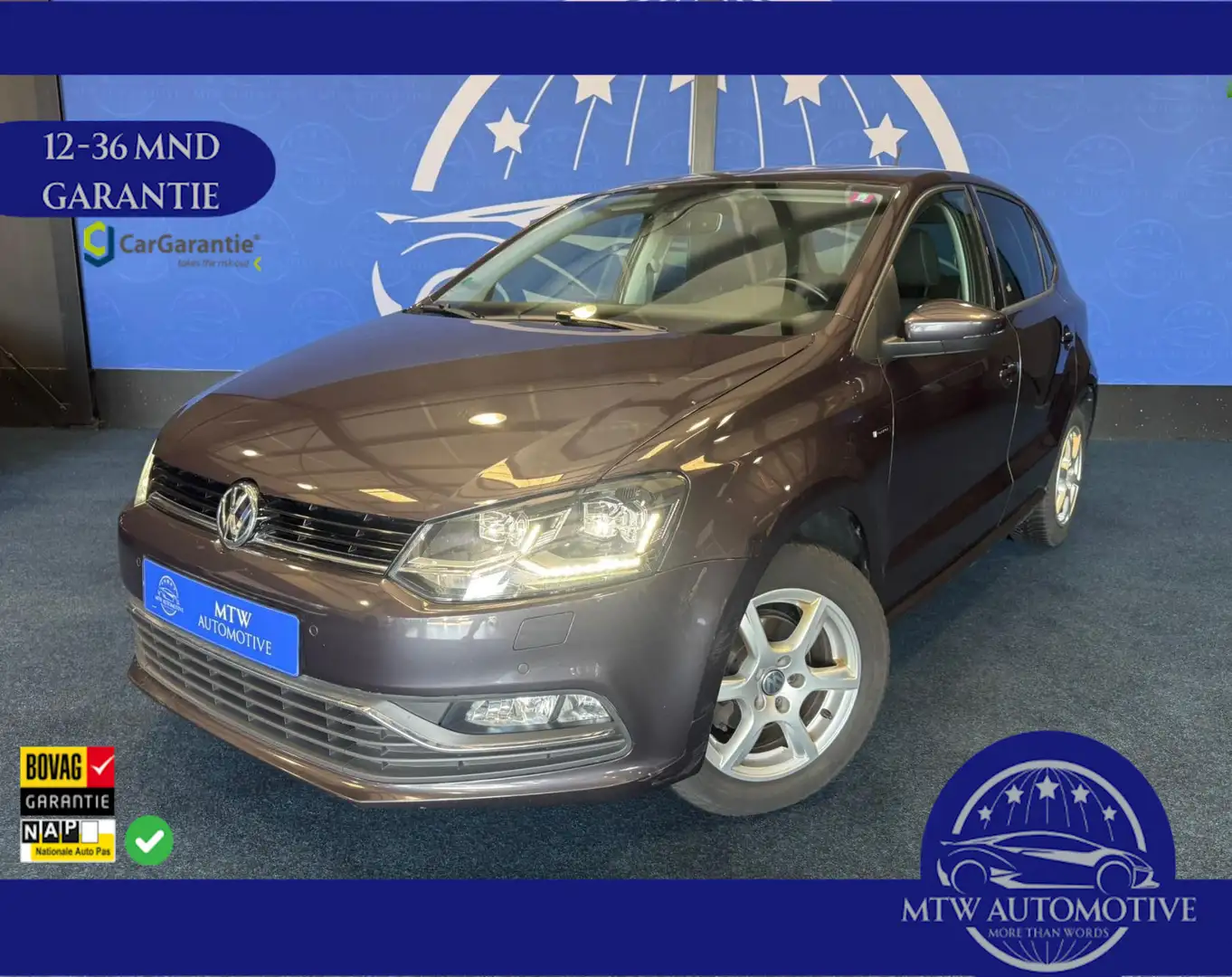 Volkswagen Polo 1.0 75-PK / BLUEMOTION / LOUNGE - UITVOERING / FUL Szary - 1