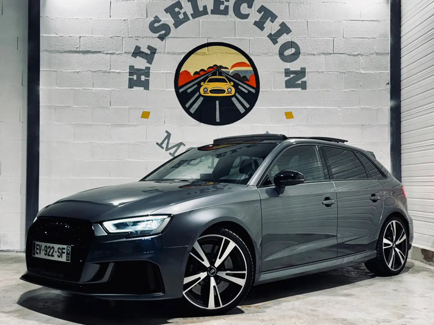 Audi RS3 400CV ORIGINE FRANCE ENTRETIEN COMPLET AUDI TOIT OUVRANT B\u0026amp;O VIRTUAL COCKPIT Gris - 1
