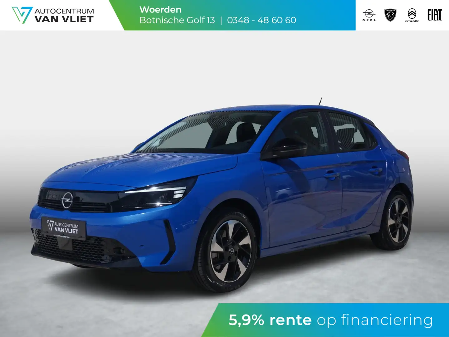 Opel Corsa-e Electric 50 kWh Blauw - 1