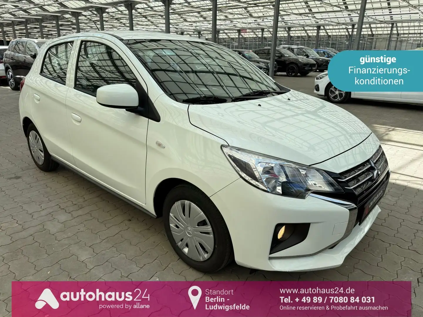 Mitsubishi Space Star 1.2 Select  Klima|Bluetooth Weiß - 1