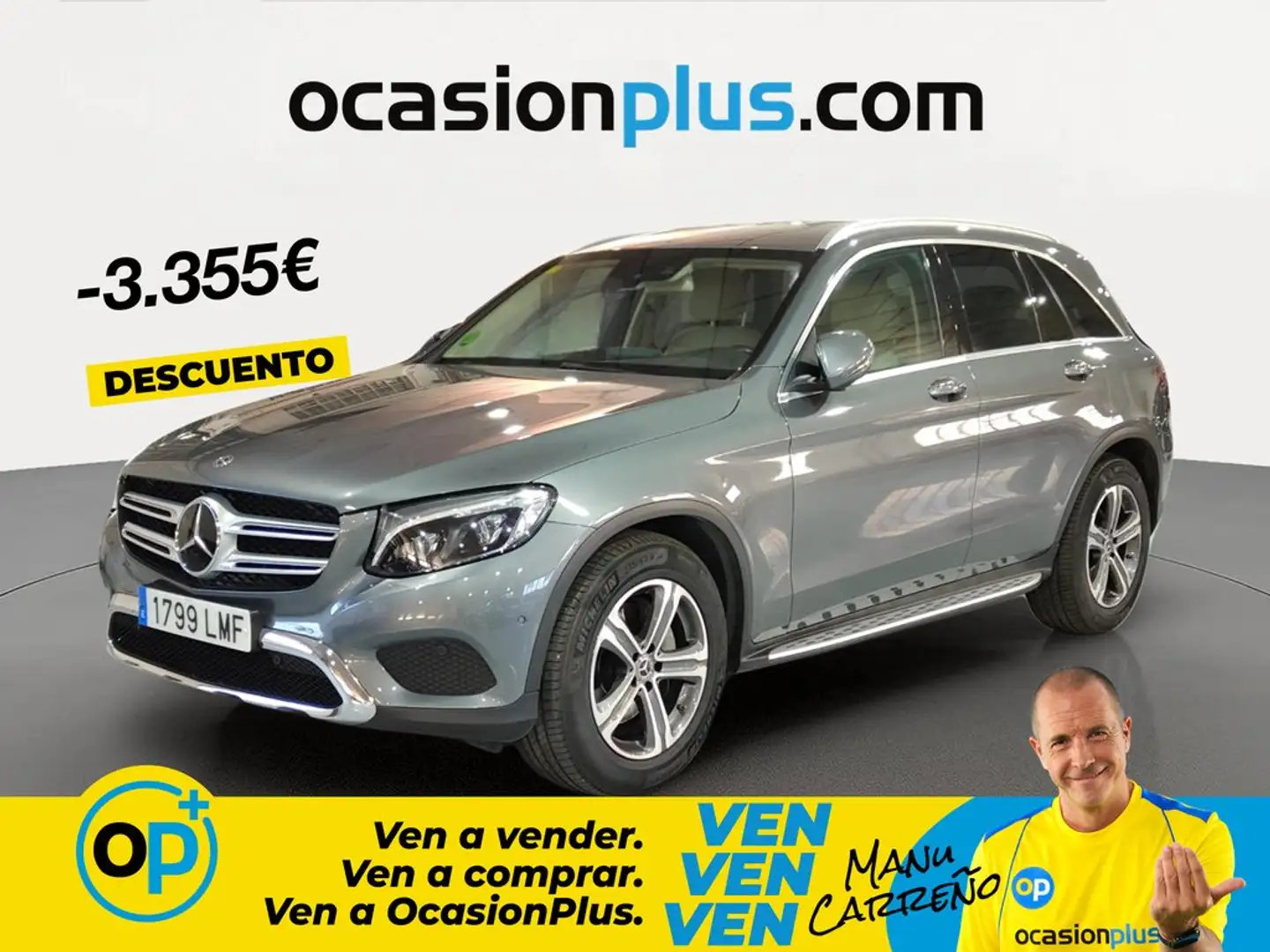 Mercedes-Benz GLC 350 350d 4Matic Aut. Gris - 1