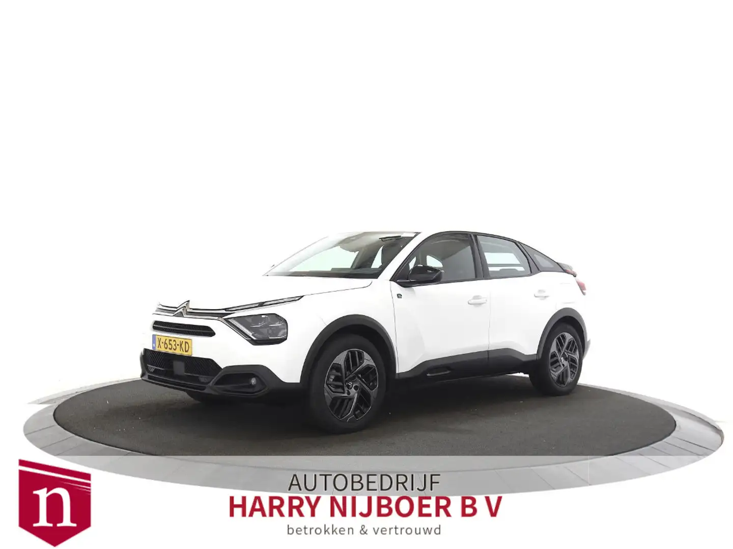Citroen E-C4 Electric Plus 54 kWh Navigatie / 54 kWh Accu / Lm velgen Blanco - 1