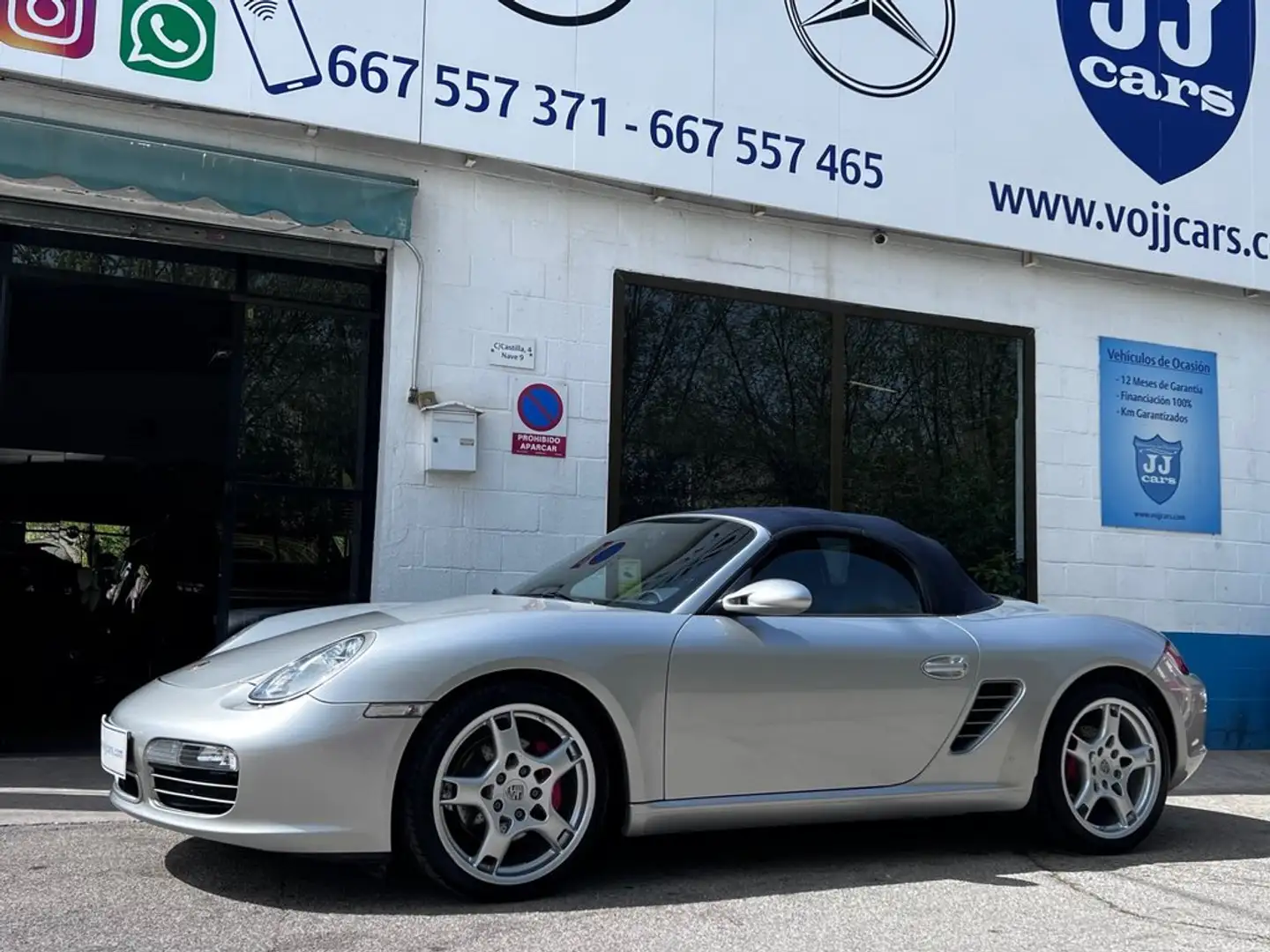 Porsche Boxster S 3.2 MY07 Gris - 1
