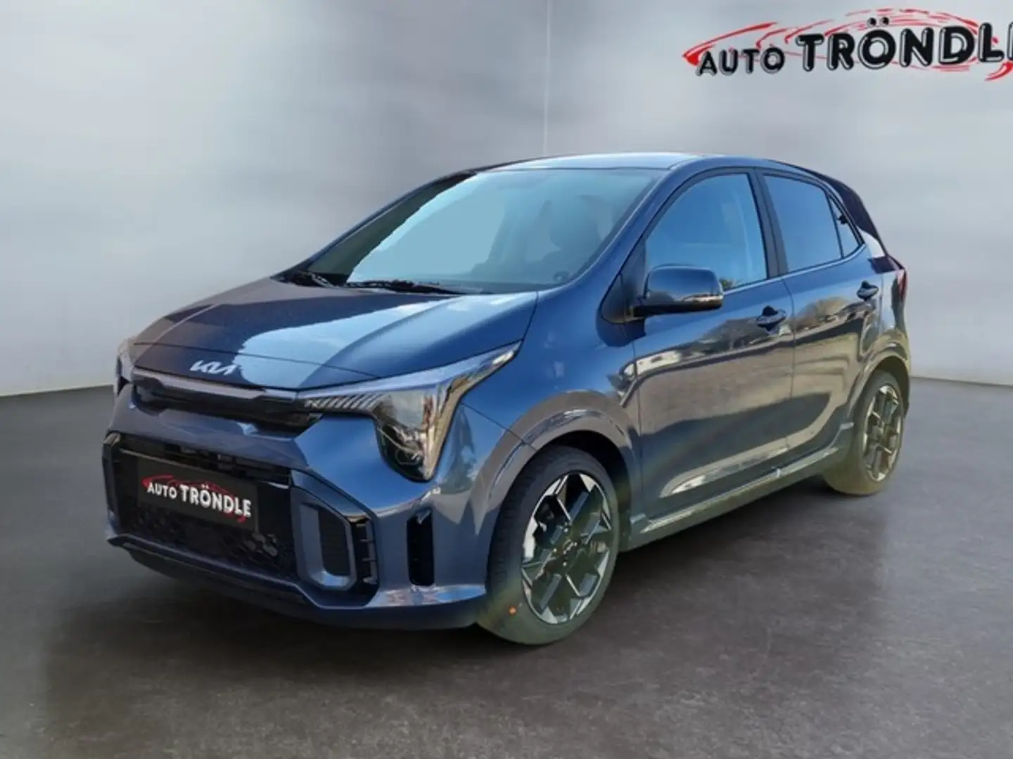 Kia Picanto 1.2 AMT GT-Line +LED +Kamera +Navi +SHZ Blauw - 1