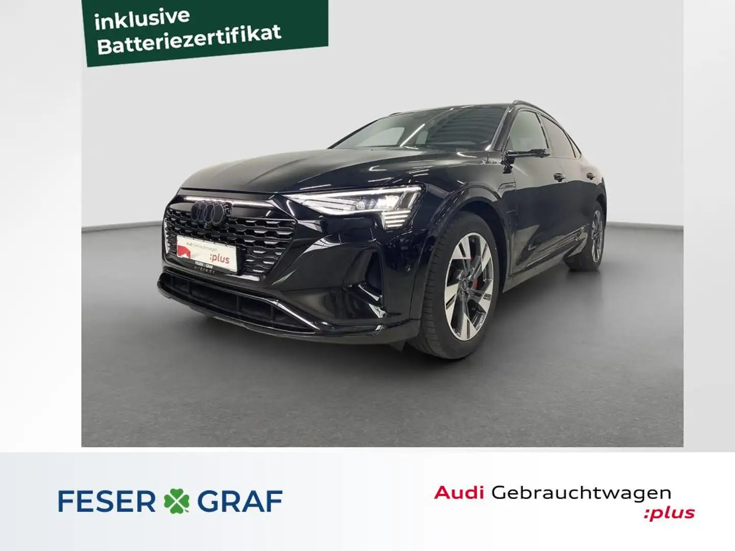 Audi Q8 Sportback e-tron S line 50 qu. AHK B&O Matrix 360° Schwarz - 1