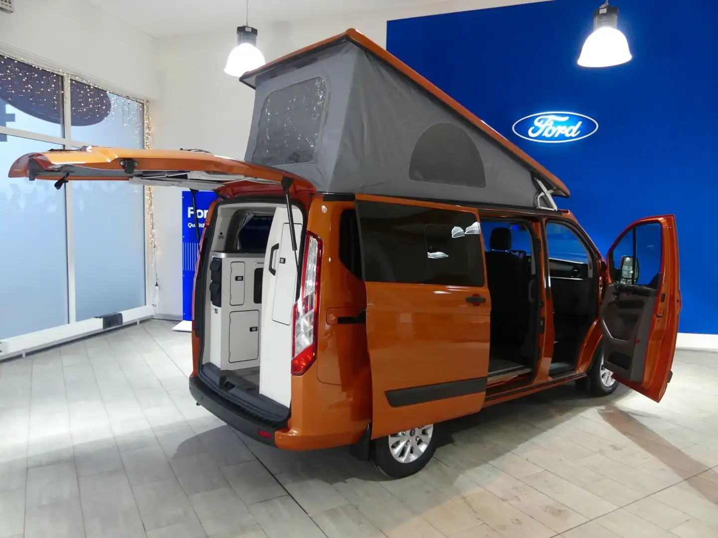 Ford Transit Nugget Custom 320 L1 - AUTOMATIK Orange - 1