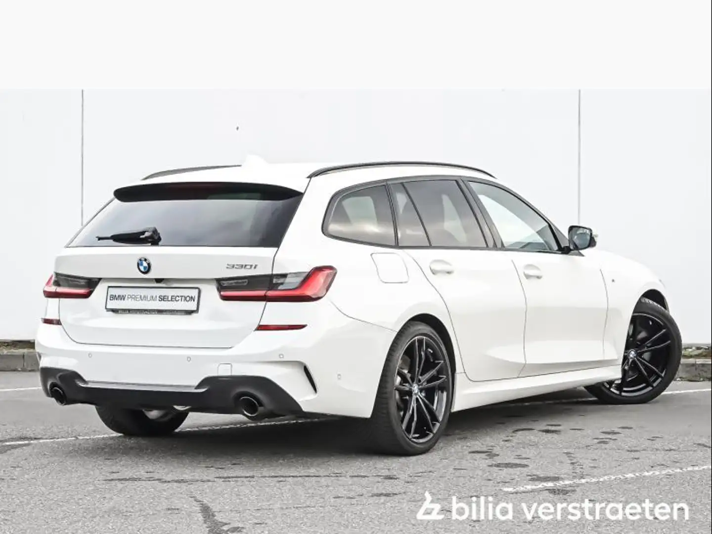 BMW 330 i Touring MSport Blanc - 2